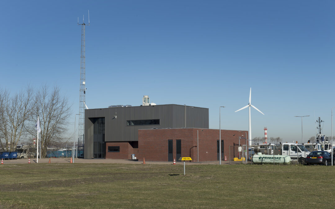 Bouw wachtpost Europoort Rotterdam