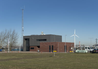 Bouw wachtpost Europoort Rotterdam